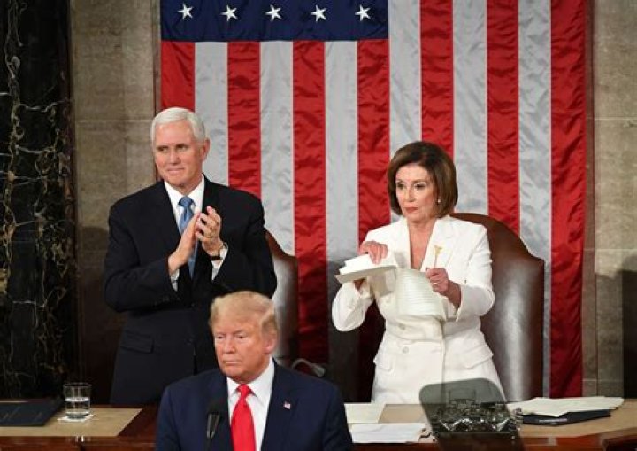Nancy Pelosi’s Hilarious Facial Expressions & Clapping At SOTU Go Viral
