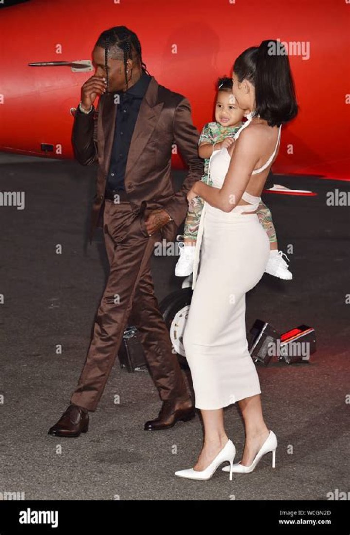 Travis Scott Shows Daughter Stormi Webster Getting Messy In Kitchen – Hollywood Life